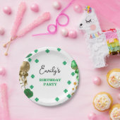 Assiettes En Carton Aquarelle Vert St Patrick's Day Anniversaire (Fête)