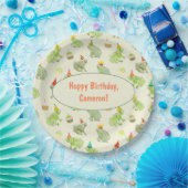 Assiettes En Carton Aquarelle Whimsical Frog fête d'anniversaire (Fête)
