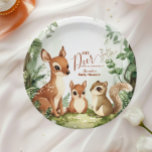 Assiettes En Carton Aquarelle Woodland Oh Deer Baby shower<br><div class="desc">Faites encore plus enchanter votre baby shower à thème boisé avec les plaques en papier Baby shower "Oh cerf" Woodland! Ces charmantes assiettes présentent un cerf sucré entouré de fleurs délicates, de verdure et d'éléments de forêt capricieux. Avec des tons doux et terreux de verts, de bruns et de pastels...</div>