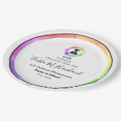 Assiettes En Carton Aquarelles de plaque de papier HAMbyWG (Angle)