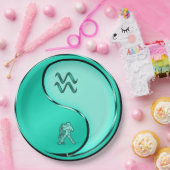 Assiettes En Carton Aquarius (Fête)