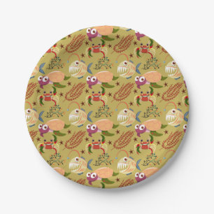 Assiettes En Carton Aquatic animals ocean underwater life