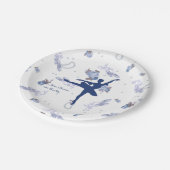 Assiettes En Carton arabesque (Angle)