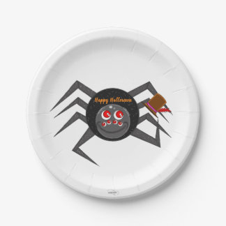 Assiettes En Carton Araignée
