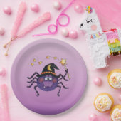 Assiettes En Carton Araignée (Fête)