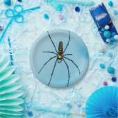 Assiettes En Carton Araignée d'Halloween (Fête)