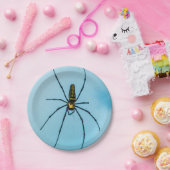 Assiettes En Carton Araignée d'Halloween (Fête)