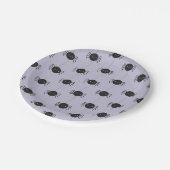 Assiettes En Carton Araignées d'Halloween de Kawaii (Angle)