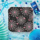 Assiettes En Carton Araignées et sites Web (Fête)