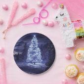 Assiettes En Carton Arbre de Noël (Fête)