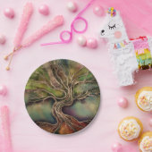 Assiettes En Carton Arbre de vie - ombres d'automne (Fête)