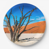Assiettes En Carton Arbre mort à Deadvlei, Namibie (Devant)
