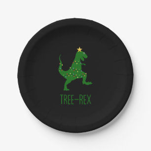 Assiettes En Carton Arbre-Rex