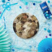 ASSIETTES EN CARTON ARBRES (Fête)