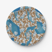 ASSIETTES EN CARTON ARBRES ET CIEL (Devant)