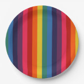 Assiettes En Carton Arc-arc rétro (Devant)