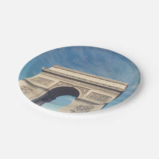 Assiettes En Carton Arc de triomphe (Angle)