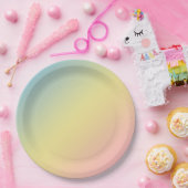 Assiettes En Carton Arc-en-ciel (Fête)