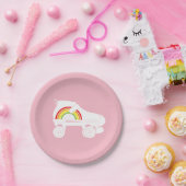 Assiettes En Carton arc-en-ciel (Fête)