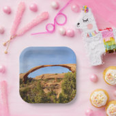 Assiettes En Carton Arc paysager au Parc national des Arches (Fête)