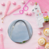 Assiettes En Carton Arc Saint-Louis (Fête)