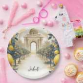 Assiettes En Carton Arch Food Fun Fruit Lime Citron Fête des mariées (Fête)