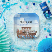 Assiettes En Carton Arche de Noé (Fête)