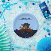 Assiettes En Carton Arche de Noé (Fête)