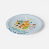 Assiettes En Carton Arche de Noé - animaux (Angle)