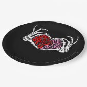 Assiettes En Carton Are Read Inside I'm Dead - Sarcastique Valentine's (Angle)