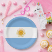 Assiettes En Carton Argentina flag (Fête)