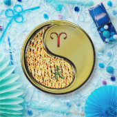 Assiettes En Carton Aries & Metal Goat (Fête)