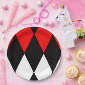 Assiettes En Carton arlequin (Fête)