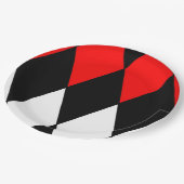 Assiettes En Carton arlequin (Angle)