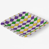 Assiettes En Carton Arlequin en verre tendu (Angulaire)