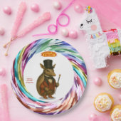 Assiettes En Carton Armand, armadillo ringmaster (Fête)