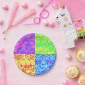 Assiettes En Carton Armoire pop art (Fête)