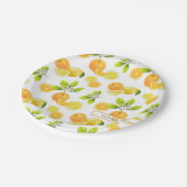 Assiettes En Carton Arômes d'agrumes Oranges et citrons Patten (Angle)