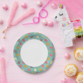 Assiettes En Carton arrière - plan de bébé (Fête)