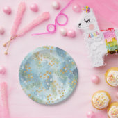 Assiettes En Carton Art Abstrait de Noël (Fête)