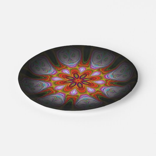 Assiettes En Carton Art antique Abstrait-18434 (Angle)