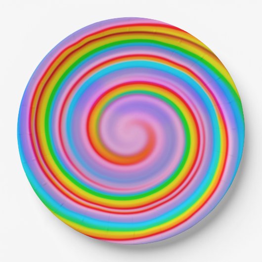 Assiettes En Carton Art Candy (Devant)