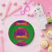 Assiettes En Carton Art de bruit convertible du benz 300 SL de (Fête)