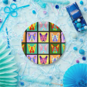 Assiettes En Carton Art de bruit de Boston Terrier (Fête)