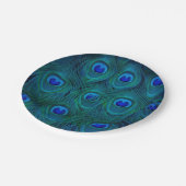 Assiettes En Carton Art Déco Parisien Turquoise Vert Peacock Feature (Angle)