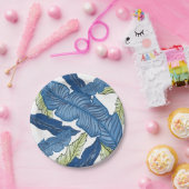 ASSIETTES EN CARTON ART HAWAIIEN (Fête)