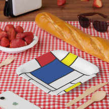Art Moderne Géométrique Minimaliste De Stijl Mondr
