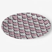 Assiettes En Carton Art Nouveau Chic (Angle)