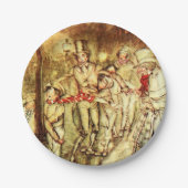 Assiettes En Carton Arthur Rackham - Un Carol de Noël - Rue (Devant)