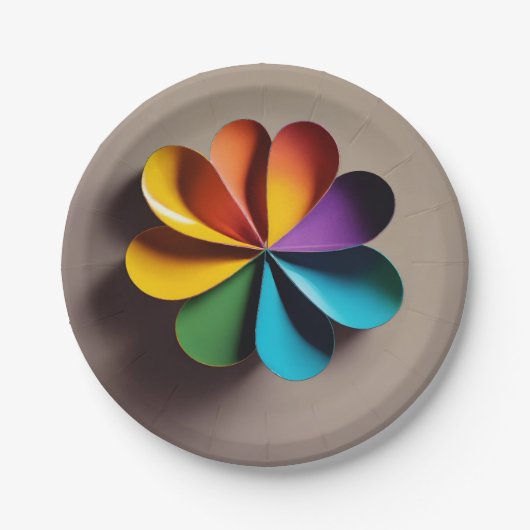 Assiettes En Carton Artiste ✴️ plaques en papier (Devant)